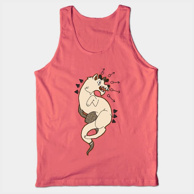 Russet Hostility Tank Top by Twiranux